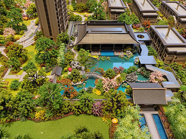 青浦区建筑模型