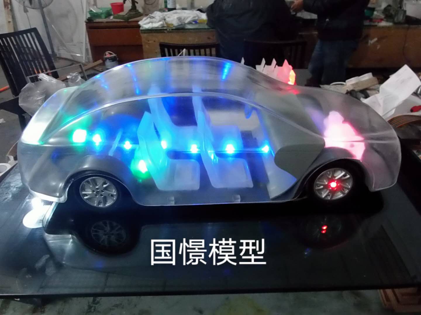 青浦区透明车模型
