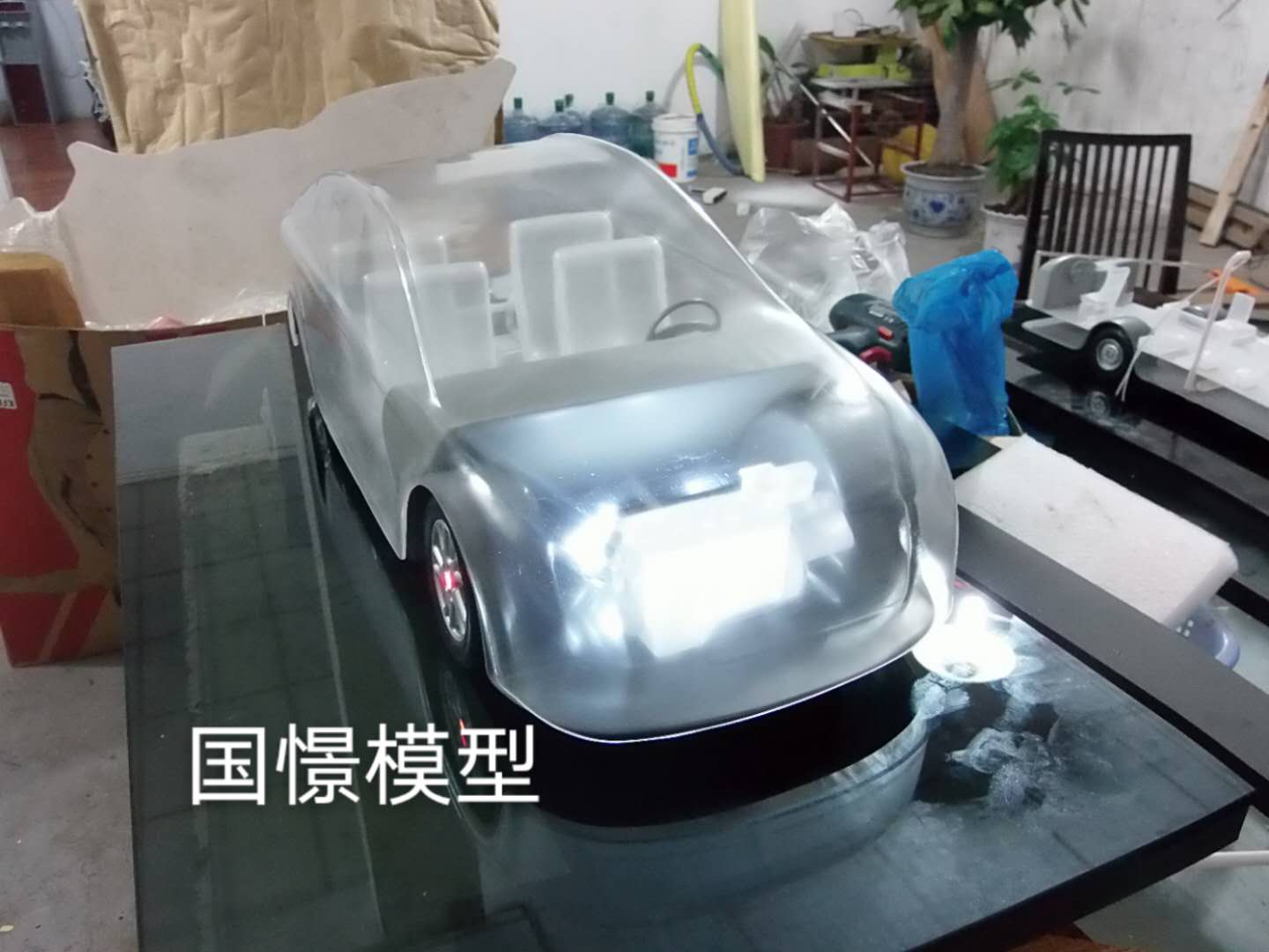 青浦区透明车模型
