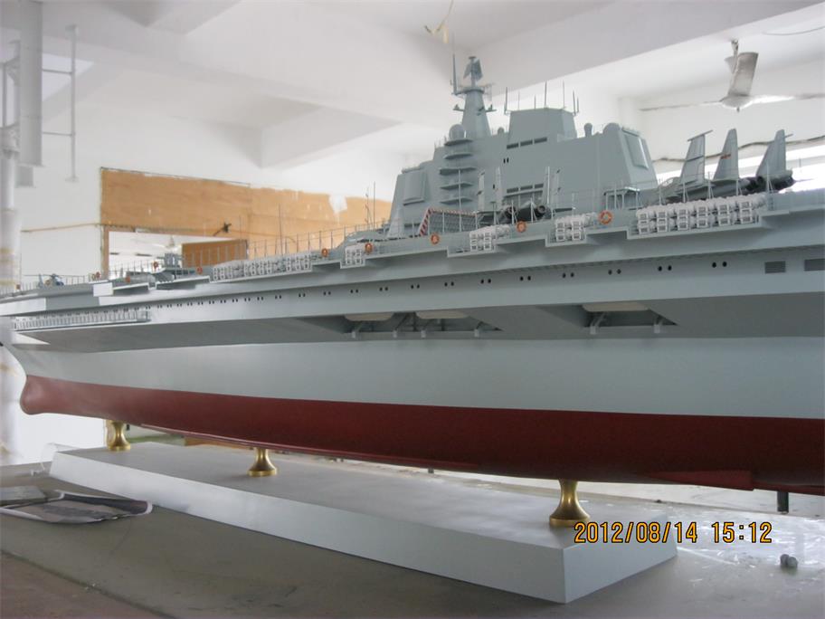青浦区辽宁舰模型